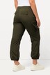 Cargohose, allbruksstil, elastisk linning, gummifald