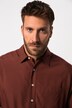 Viskose-skjorte, langærmet, kentkrave, modern fit, op til 8 XL