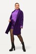 Sweatmantel, Reverskragen, Oversized, Seitenschlitze