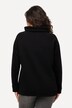 Sudadera, estrella de hielo, cuello alzado, bolsillos, manga larga