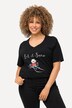 T-shirt de Noël à col en V et manches courtes, collection Classic, motif panda