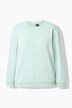 Yoga-Sweater, Boxy, Cut-Out, Stehkragen, Langarm