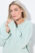 Yoga-Sweater, Boxy, Cut-Out, Stehkragen, Langarm