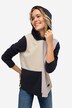 Hættetrøje, fleece, colorblocking, hætte, langærmet, OEKO-TEX