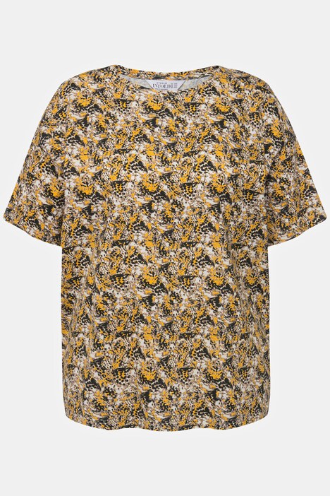 Minimalist Leopard Print Short Sleeve Tee