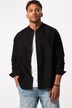 Chemise STHUGE à manches longues et col esprit Teddy américain. Modèle disponible jusqu'au 8XL.