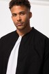 Chemise STHUGE à manches longues et col esprit Teddy américain. Modèle disponible jusqu'au 8XL.
