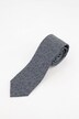 Corbata de seda, motivo minimalista, superlarga, 7,5 cm de ancho