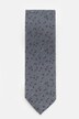 Corbata de seda, motivo minimalista, superlarga, 7,5 cm de ancho
