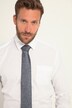Corbata de seda, motivo minimalista, superlarga, 7,5 cm de ancho