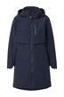 Parka, postranní rozparky na zip, kapuce, kapsy na zip