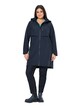 Parka, postranní rozparky na zip, kapuce, kapsy na zip