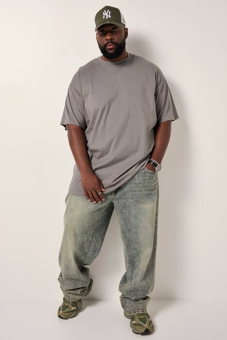 STHUGE T-Shirt, Halbarm, oversized, bis 8 XL