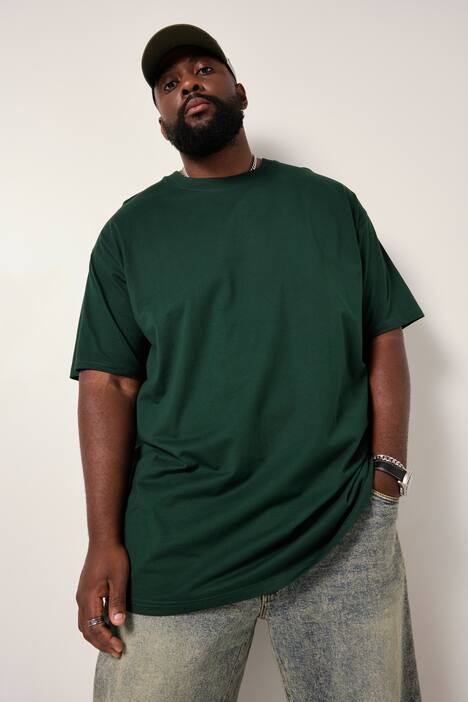 T-shirt oversized STHUGE à manches courtes - jusqu'au 8 XL