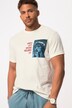 STHUGE T-shirt, halve mouw, print, ronde hals, tot 8 XL