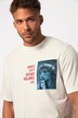 STHUGE T-shirt, halve mouw, print, ronde hals, tot 8 XL