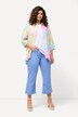 Mary jeans, frynset søm, brede ben, stretch