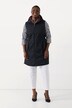 Gilet réversible, cordon de serrage, col rond