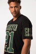 STHUGE T-Shirt, Halbarm, oversized, Football Print, bis 8 XL