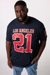 STHUGE T-Shirt, Halbarm, oversized, Football Print, bis 8 XL