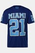 STHUGE T-shirt, short sleeve, oversized, football print, up to 8 XL