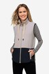Vest, fleece, colorblocking, stående krave, sidelynlås, OEKO-TEX