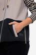 Vest, fleece, colorblocking, stående krave, sidelynlås, OEKO-TEX