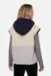 Slipover, fleece, farvet hætte, OEKO-TEX