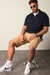 STHUGE Poloshirt, Halbarm, Zipper, bis 8 XL