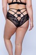 Bralette con mesh e chiusura anteriore