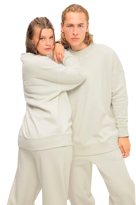 Mikina, oversize, kulatý výstřih, dlouhé rukávy, unisex