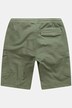Bermuda cargo STHUGE avec technologie FLEXLASTIC®. Taille élastique. Jusqu'au 8XL.