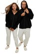 Mikina s kapucí, oversize, písmenkový potisk, dlouhé rukávy, unisex