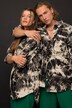 Overhemdjasje, oversized, batik, overhemdkraag, lange mouw, unisex