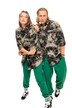 Košilová bunda, oversize, batikovaná, límeček, dlouhé rukávy, unisex