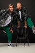 Overhemdjasje, oversized, leo-pluche, overhemdkraag, lange mouw, unisex
