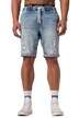 STHUGE džínové bermudy FLEXLASTIC®, kolekce Denim, roztrhané, do 8XL