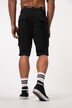 Bermuda cargo STHUGE en nylon à taille élastique - jusqu'au 8 XL