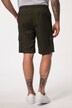 Bermuda cargo dal look vintage con cintura elastica, coulisse e tasche cargo, disponibili fino alla tg. 8XL
