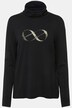 T-shirt à col roulé, logo Laurasøn imprimé et manches longues. Label OEKO-TEX