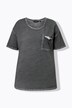 Cold Dye Ruffle Edge Pocket Tee