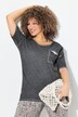 Cold Dye Ruffle Edge Pocket Tee