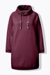 Sweatjurk, opstaande kraag, lange mouw, zakken