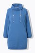 Sweatjurk, opstaande kraag, lange mouw, zakken