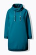 Sweatjurk, opstaande kraag, lange mouw, zakken