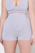 Shorty Bellieva. Empiècement sur le ventre. Finitions dentelle