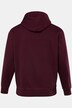 Hoodie, hooded jumper, chest embroidery, up to 8 XL