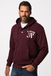 Hoodie, hooded jumper, chest embroidery, up to 8 XL