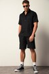 Bermuda STHUGE en lin mélangé, taille élastique - jusqu'au 8 XL