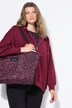 Shopper, gewatteerd, dierenprint